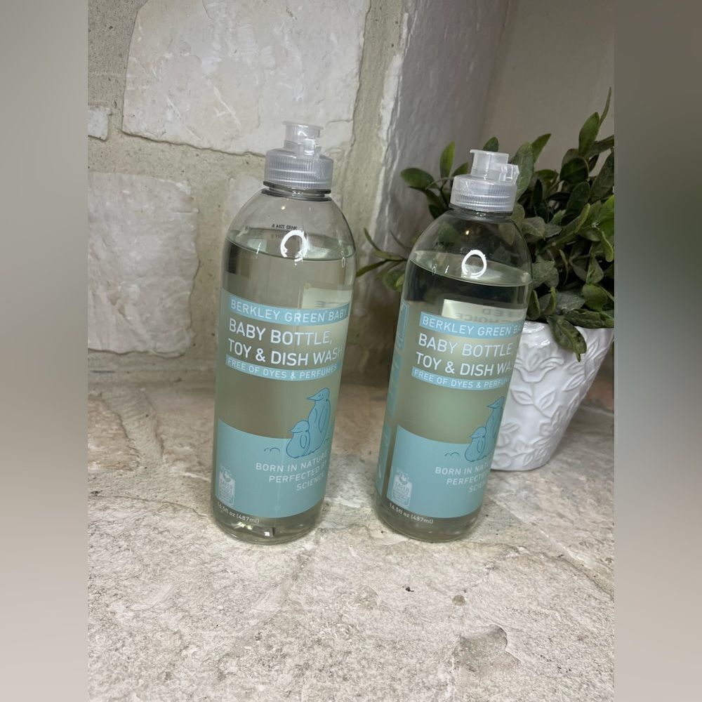 Berkley Green baby baby bottle,toy and dish wash 16.5 fl oz (2)